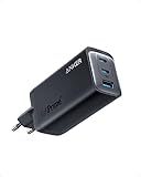 Anker USB C Ladegerät, 737 Charger GaNPrime 120W, PPS 3-Port schnell kompakt, Netzteil für MacBook Pro/Air, iPad...